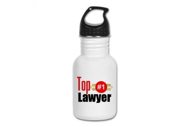 Top Lawyer Occupations Kid's Water Bottle by CafePress