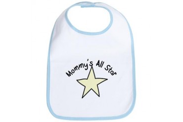 Mommy's All Star Baby Bib by CafePress