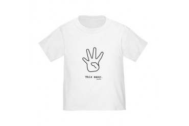 This Many (4) Toddler Tee