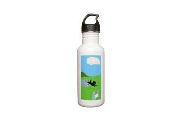 Flyball Pets Stainless Water Bottle 0.6L by CafePress