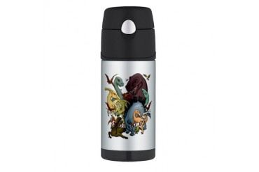 I Heart Dinosaurs Thermos Bottle (12 oz)