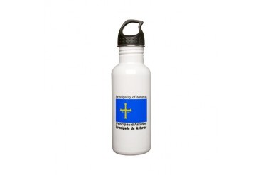 Asturias Spanish Stainless Water Bottle 0.6L by CafePress