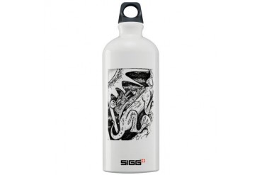Lizard in the sun Cool Sigg Water Bottle 1.0L by CafePress