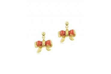 Bijoux Miniatures Tiny Bow Earrings