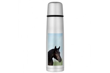 Kellie Digital Painting Large Thermos Bottle Horse Large Thermosreg; Bottle by CafePress