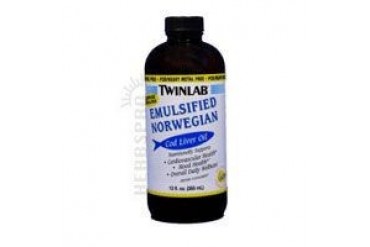 Emulsified Norwegian Cod Liver Oil 12 Oz