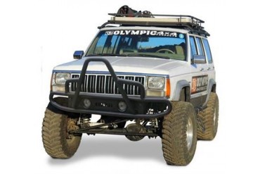Olympic 4x4 Products BOA Front Bumper in Gloss Black  272-151 Front Bumpers