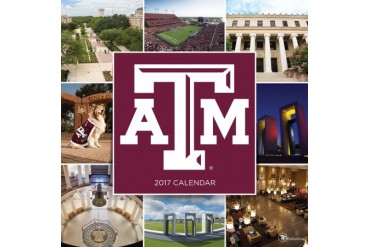 2017 Texas A and M University Wall Calendar