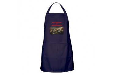 declaration of independence Art Apron dark by CafePress