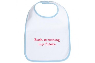 Anti Bush Bib