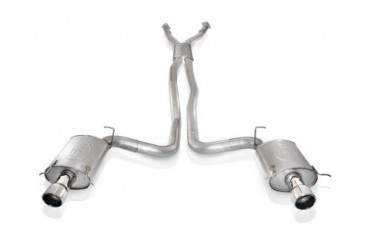 Stainless Works Exhaust with Resonator Cats for OEM Headers Cadillac CTS-V 04-07