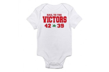 Hail to the Victors Sports Infant Bodysuit by CafePress