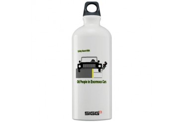 Cycling Hazards - Oldsters in big cars Sigg Water Cycling Sigg Water Bottle 1.0L by CafePress
