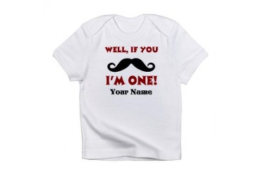 1st Birthday Mustache Infant T-Shirt