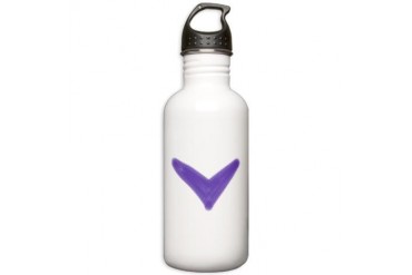 Shape of Love Series: Mark Stainless Water Bottle Peace Stainless Water Bottle 1.0L by CafePress