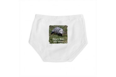 Possum Road Kill Humor Diaper Cover by CafePress