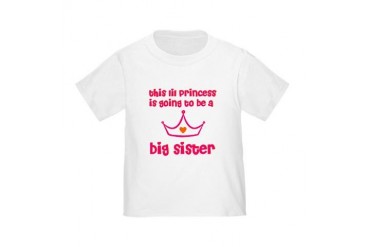Big Sister Princess Toddler T-Shirt