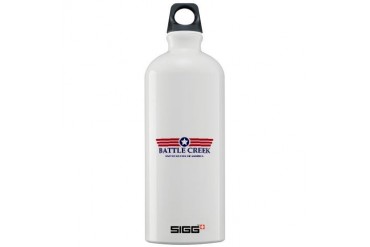 Battle Creek Pride Michigan Sigg Water Bottle 1.0L by CafePress