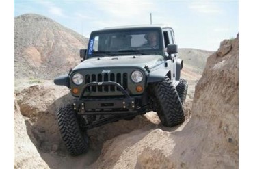 PUREJEEP Bare Bonez Front Winch Bumper with Hoop Combo  PJ1003 Front Bumpers
