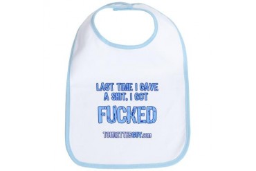 Tourettes Bib by CafePress