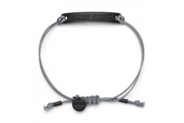 I Have Issues Plated Bracelet With Matte Black Plate