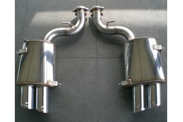 Hamann Stainless Steel W4 Chrome Tip Muffler Ferrari 599 06-11