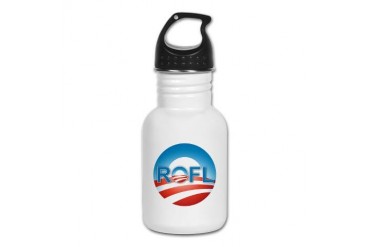 Nobama 2012 Obama Kid's Water Bottle by CafePress