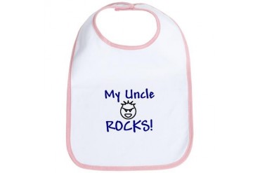 My Uncle Rocks Bib