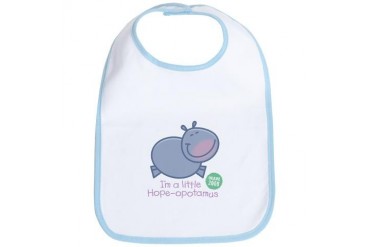 Hope-opotamus Bib