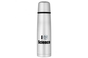 Science Atom Large Thermos Bottle Science Large Thermosreg; Bottle by CafePress