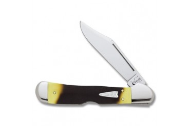 Case CopperLock with Bumble Bee Double Dyed Synthetic Handle