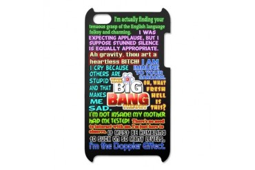 Sheldon Cooper Quotes iPod Touch 4 Case