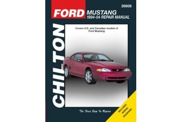 1994-2004 Ford Mustang Manual Chilton Ford Manual 26608 94 95 96 97 98 99 00 01 02 03 04