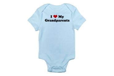 I Love My Grandparents Infant Creeper