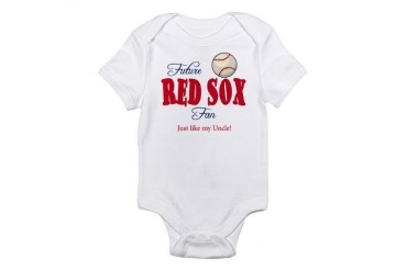Future Red Sox fan like Uncle Baby Infant Bodysuit