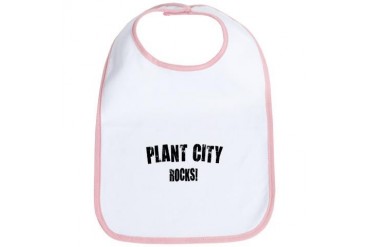 Plant City Rocks Florida Bib by CafePress