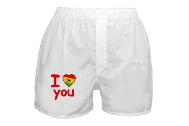 Ghana Goodies Soccer Boxer Shorts by CafePress