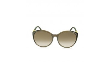 MARINE/S APKJD Brown Round Frame Sunglasses