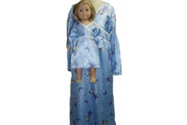 Matching Doll And Girl Clothes Blue Bear Nightown Size 6