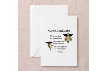 BSN Nurse Graduate Greeting Card CD