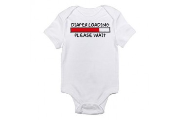Diaper Loading Infant Bodysuit