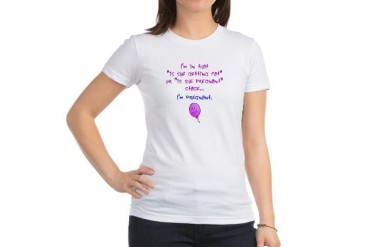 ...Is she fat or pregnant... Jr. Jersey T-Shir Funny Jr. Jersey T-Shirt by CafePress