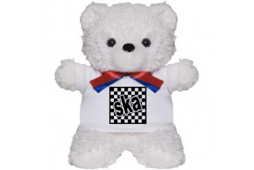 ska Music Teddy Bear by CafePress