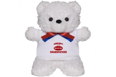 Marine GRANDFATHER Property Family Teddy Bear by CafePress