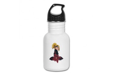 Holiday Deidara Holiday Kid's Water Bottle by CafePress
