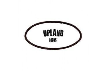 Upland Rocks California Patches by CafePress