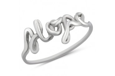 Sterling Silver Hope Ring