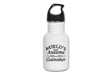 Awesome Family Kid's Water Bottle by CafePress