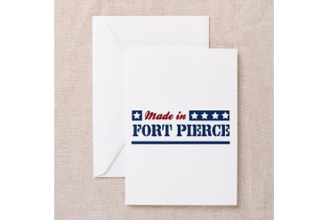 Made in Fort Pierce Florida Greeting Cards Pk of 20 by CafePress