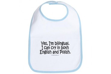 Bilingual Polish Bib